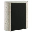  Coaster Furniture Sonya 360115 5-drawer Upholstered Bedroom Chest - Ivory IMAGE 4