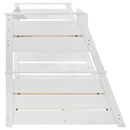  Coaster Furniture Holden 460593WHT Wood Veneer Twin Over Full Bunk Bed - White IMAGE 10