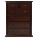  Coaster Furniture Sumerlin 460595CAP 6-drawer Bedroom Chest - Cappuccino IMAGE 10
