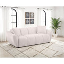  Coaster Furniture Destino 509301 Chenille Upholstered Splayed Arm Sofa - Greige IMAGE 3