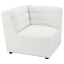  Coaster Furniture Sunny 551622 Upholstered Corner Chair - Natural IMAGE 1