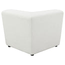  Coaster Furniture Sunny 551622 Upholstered Corner Chair - Natural IMAGE 2