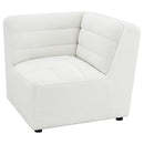  Coaster Furniture Sunny 551622 Upholstered Corner Chair - Natural IMAGE 5