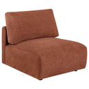  Coaster Furniture Elysia 551891-SET 6-piece Chenille Upholstered Modular Sectional Sofa - Coral IMAGE 13