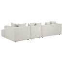  Coaster Furniture Amara 551911-SET 4-Piece Upholstered Sectional Sofa IMAGE 2