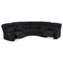  Coaster Furniture Hagen 600500P Upholstered Power Reclining Sectional Sofa - Steel Grey IMAGE 7