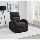  Coaster Furniture Grant 603293P Fabric Upholstered Power Recliner Chair - Charcoal Grey IMAGE 6