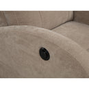  Coaster Furniture Grant 603303P Fabric Upholstered Power Recliner Chair - Camel IMAGE 7