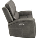  Coaster Furniture Brickston 603432PPP Triple Power Reclining Loveseat - Charcoal IMAGE 9
