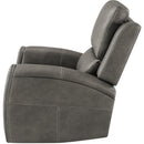  Coaster Furniture Brickston 603433PPP Triple Power Swivel Glider Recliner - Charcoal IMAGE 7