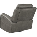  Coaster Furniture Brickston 603433PPP Triple Power Swivel Glider Recliner - Charcoal IMAGE 8