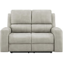  Coaster Furniture Brickston 603435PPP Triple Power Reclining Loveseat - Grey IMAGE 5