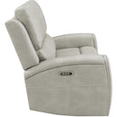  Coaster Furniture Brickston 603435PPP Triple Power Reclining Loveseat - Grey IMAGE 9