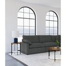  Coaster Furniture Collins 609530ARP Modular Power Armless Recliner - Dark Grey IMAGE 2