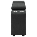  Coaster Furniture Collins 609530CON Upholstered Modular Storage Console - Dark Grey IMAGE 14