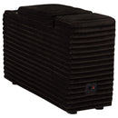  Coaster Furniture Collins 610350CON Upholstered Modular Storage Console - Chocolate Brown IMAGE 6