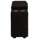  Coaster Furniture Collins 610350CON Upholstered Modular Storage Console - Chocolate Brown IMAGE 9