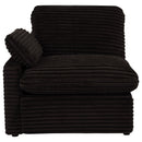  Coaster Furniture Collins 610350LRP Modular LAF Power Recliner - Chocolate Brown IMAGE 3