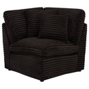  Coaster Furniture Collins 610350P-SET 6-piece Modular Power Reclining Sectional - Chocolate Brown IMAGE 13