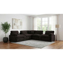  Coaster Furniture Collins 610350P-SETA 7-piece Modular Power Reclining Sectional - Chocolate Brown IMAGE 2