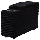 Coaster Furniture Collins 610360CON Upholstered Modular Storage Console - Black IMAGE 12