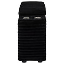  Coaster Furniture Collins 610360CON Upholstered Modular Storage Console - Black IMAGE 9