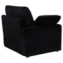  Coaster Furniture Collins 610360LRP Modular LAF Power Recliner - Black IMAGE 2