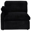  Coaster Furniture Collins 610360LRP Modular LAF Power Recliner - Black IMAGE 3