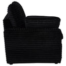  Coaster Furniture Collins 610360LRP Modular LAF Power Recliner - Black IMAGE 4