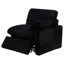  Coaster Furniture Collins 610360P 5-piece Modular Power Reclining Sectional - Black IMAGE 6
