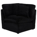  Coaster Furniture Collins 610360P-SET 6-piece Modular Power Reclining Sectional - Black IMAGE 13