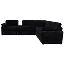  Coaster Furniture Collins 610360P-SET 6-piece Modular Power Reclining Sectional - Black IMAGE 15