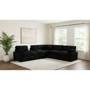  Coaster Furniture Collins 610360P-SET 6-piece Modular Power Reclining Sectional - Black IMAGE 2
