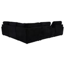  Coaster Furniture Collins 610360P-SET 6-piece Modular Power Reclining Sectional - Black IMAGE 3