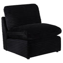  Coaster Furniture Collins 610360P-SET 6-piece Modular Power Reclining Sectional - Black IMAGE 5