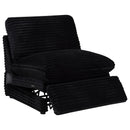  Coaster Furniture Collins 610360P-SETA 7-piece Modular Power Reclining Sectional - Black IMAGE 9