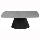  Coaster Furniture Eason 703500 2-piece Cocktail Coffee Table Set - Concrete/Black IMAGE 4