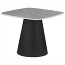  Coaster Furniture Eason 703500 2-piece Cocktail Coffee Table Set - Concrete/Black IMAGE 8