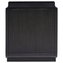  Coaster Furniture Leandro 704637 1-drawer Wood Occasional End Table - Burnished Black IMAGE 5