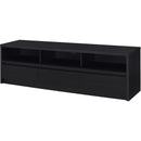  Coaster Furniture Rutland 705803 78-inch 3-drawer TV Stand Media Console - Black IMAGE 5