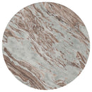  Coaster Furniture Jenna 706168-S2 2-piece Round Marble Top Coffee Table Set - Brown IMAGE 2