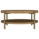  Coaster Furniture Arini 706188-S2 2-piece Round Coffee and End Table Set - Sand Wash IMAGE 7