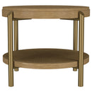  Coaster Furniture Arini 706188-S3 3-piece Round Coffee and End Table Set - Sand Wash IMAGE 9