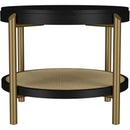  Coaster Furniture Arini 706198-S2 2-piece Round Coffee and End Table Set - Black IMAGE 4
