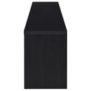  Coaster Furniture Winfield 706222 60-inch 2-door TV Stand Media Console - Black IMAGE 4