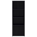  Coaster Furniture Winfield 706224 3-shelf Media Tower Entertainment Pier - Black IMAGE 11