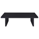  Coaster Furniture Max 706278-S2 2-piece Rectangular Coffee and End Table Set - Black IMAGE 11