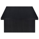  Coaster Furniture Max 706278-S2 2-piece Rectangular Coffee and End Table Set - Black IMAGE 5