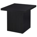  Coaster Furniture Max 706278-S3 3-piece Rectangular Coffee and End Table Set - Black IMAGE 10