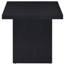 Coaster Furniture Max 706278-S3 3-piece Rectangular Coffee and End Table Set - Black IMAGE 12